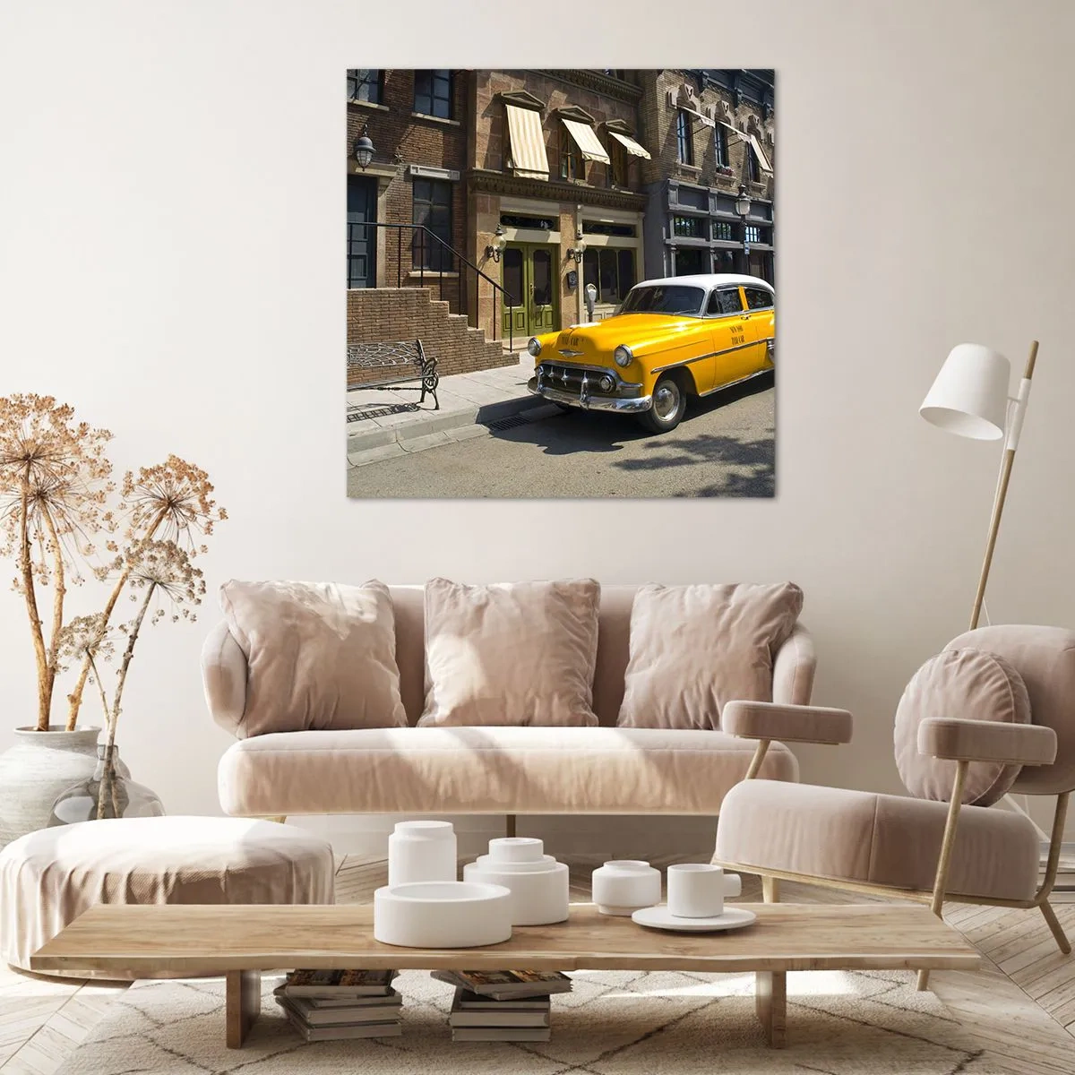 Canvastavla - Bild på duk - Once Upon a Time in America - 50x50 cm