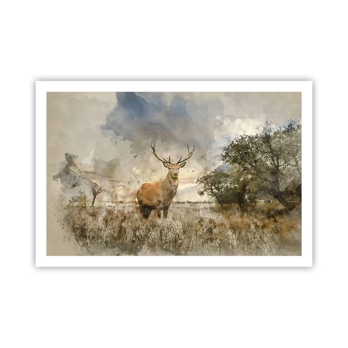 Affisch - Värdighet - styrka - dignitet - 91x61 cm