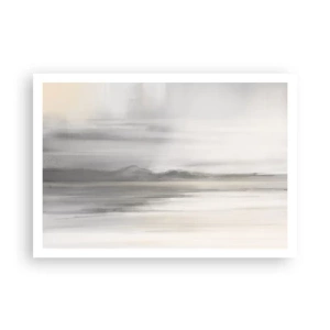 Affisch - En eftertänksam bakgrund - 100x70 cm
