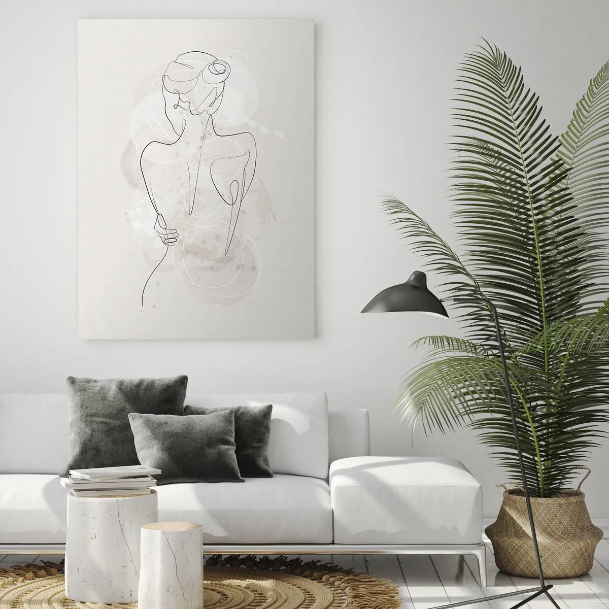 Glastavla - Bild på glas - Som ett känsligt instrument - 50x70 cm