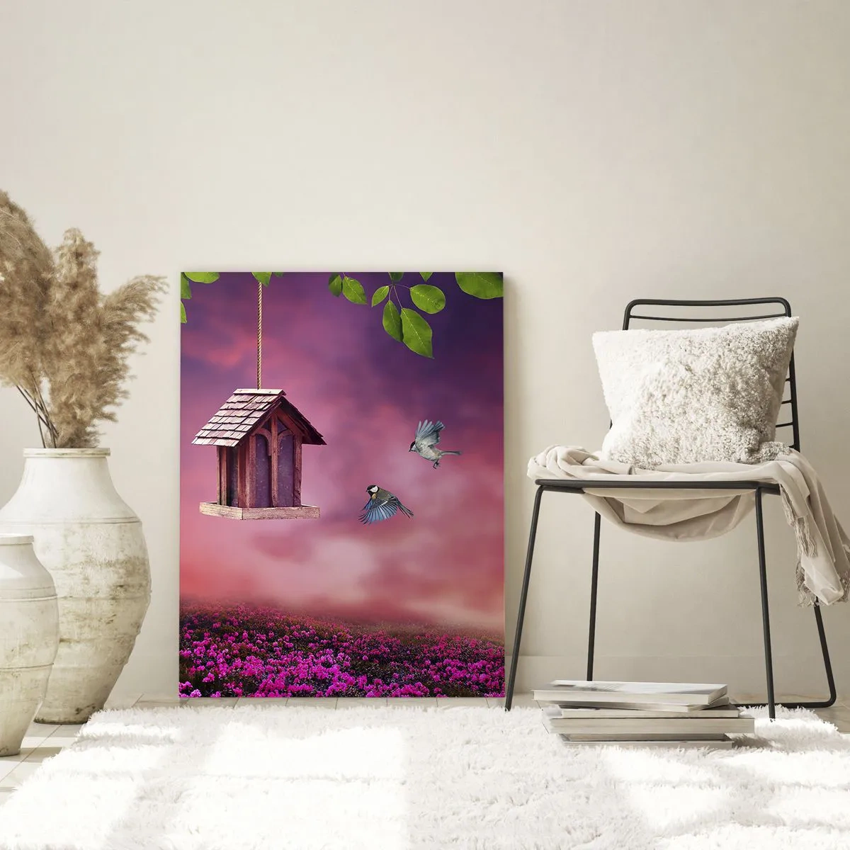 Glastavla - Bild på glas - Inbjudan till middag - 80x120 cm