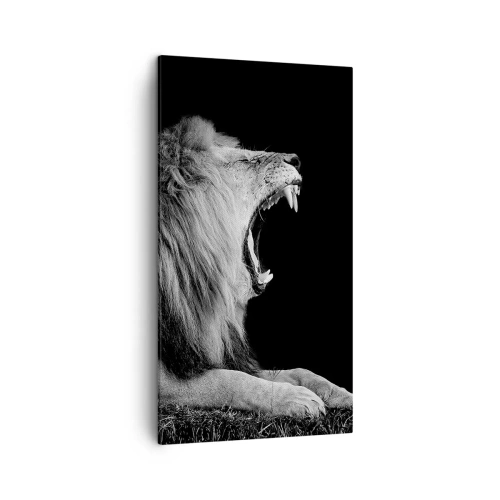 Canvastavla - Bild på duk - Utan någon tvekan - 45x80 cm