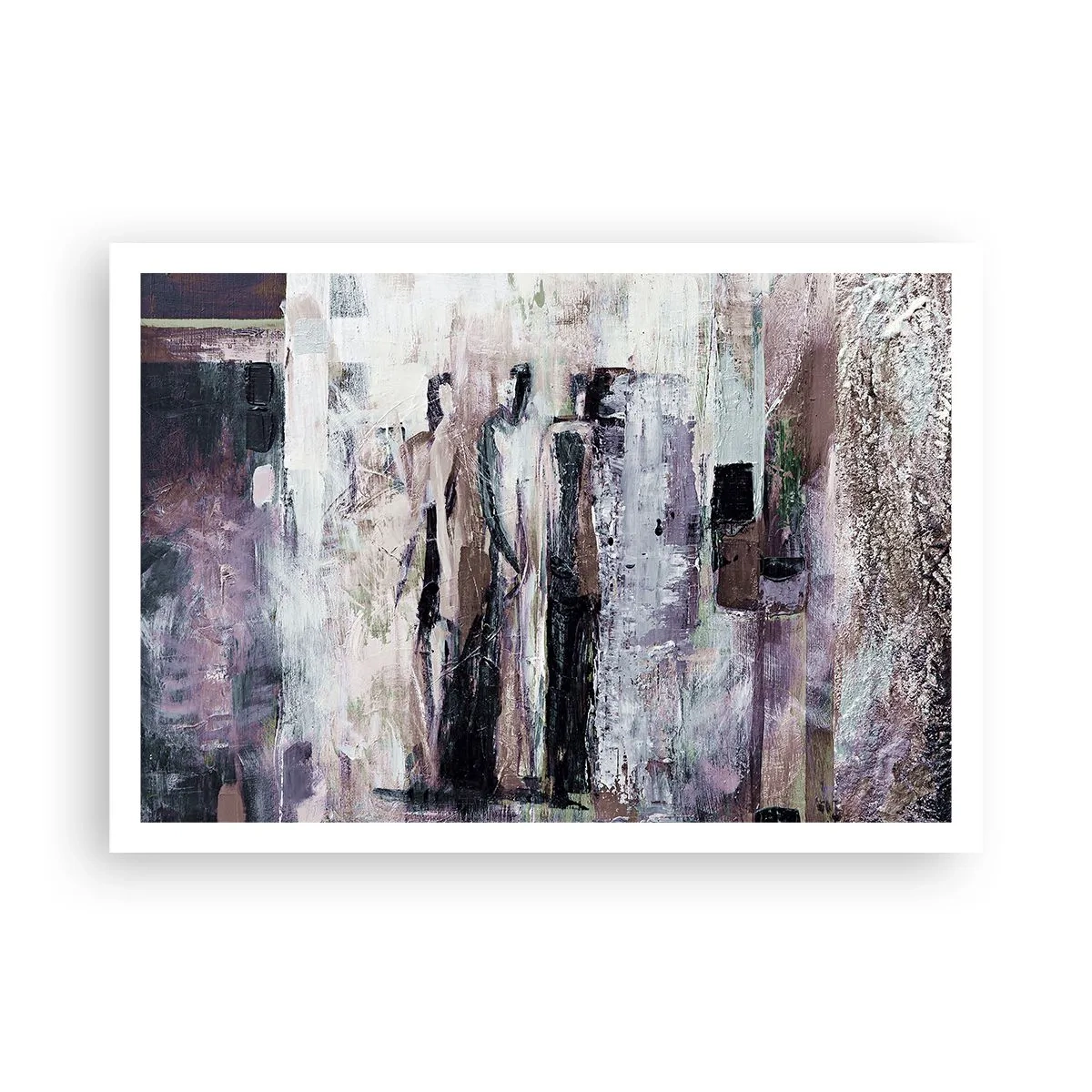 Affisch - De mystiska tre - 100x70 cm