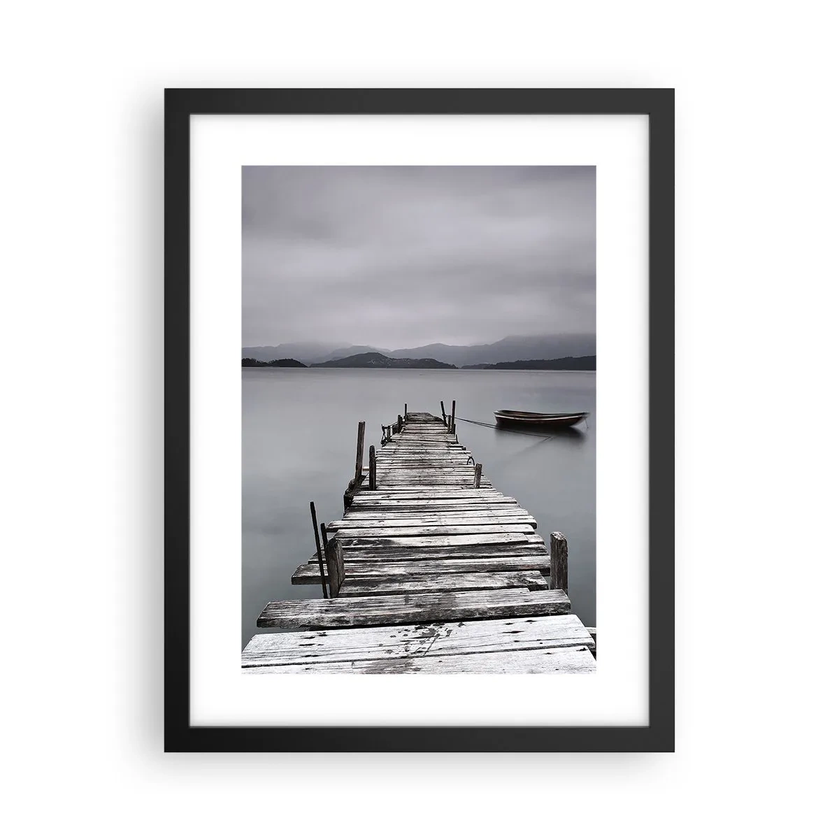 Affisch i svart ram - Imorgon kan du ge dig iväg - 30x40 cm