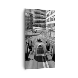 Canvastavla - Bild på duk - För länge sedan i Monte Carlo - 55x100 cm