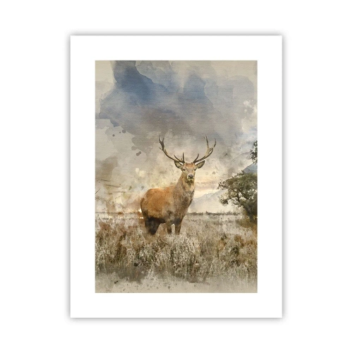 Affisch - Värdighet - styrka - dignitet - 30x40 cm