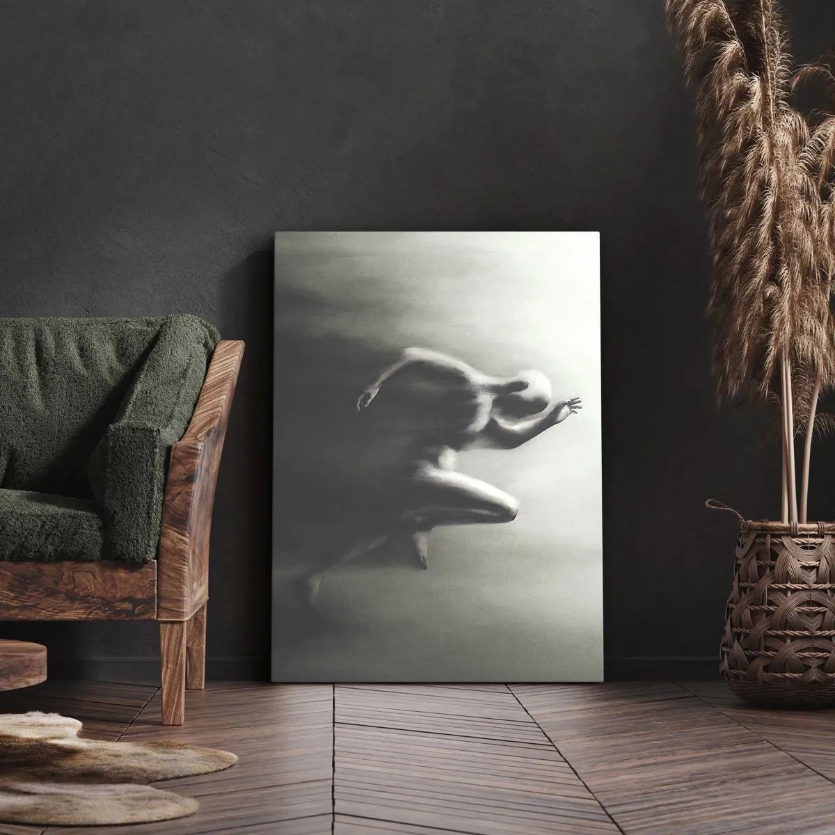 Canvastavla - Bild på duk - Omöjlig att stoppa - 50x70 cm