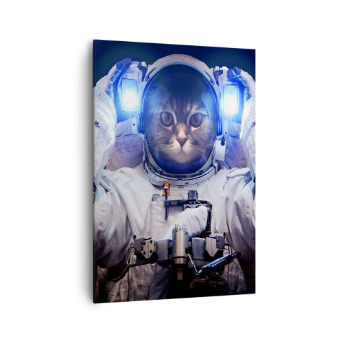 Canvastavla - Bild på duk - Houston, ni har problem - 70x100 cm