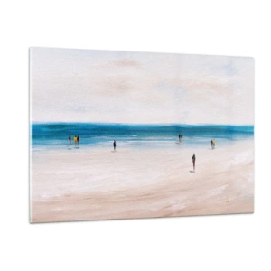 Glastavla - Bild på glas - Ett naturligt behov - 120x80 cm