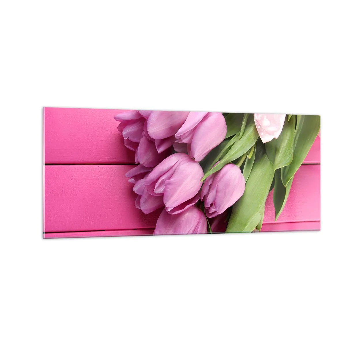 Glastavla - Bild på glas - Just för dig - 100x40 cm