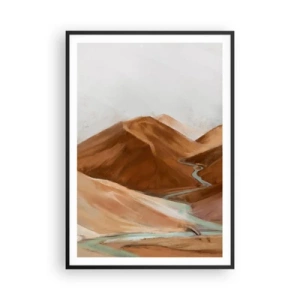 Affisch i svart ram - Till källan - 70x100 cm