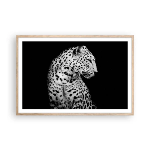 Affisch i ram av ljusek - Perfekt höger profil! - 91x61 cm