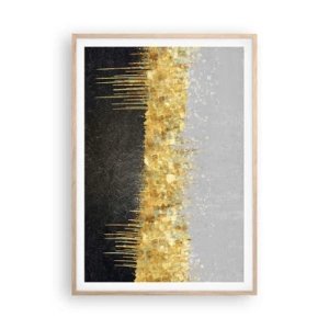 Affisch i ram av ljusek - Inåt och uppåt - 70x100 cm