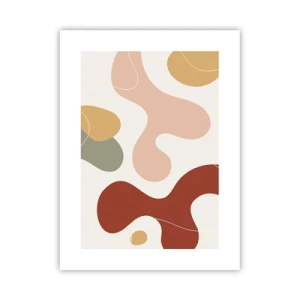 Affisch - Ornamental zig-zack? - 30x40 cm