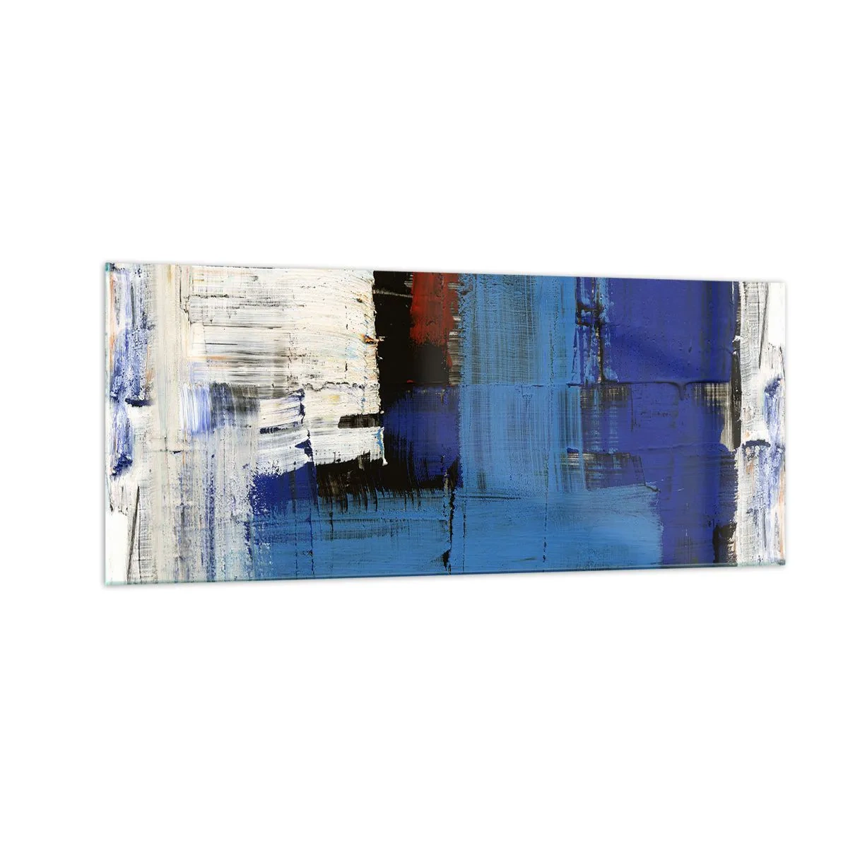 Glastavla - Bild på glas - Det blåas hemlighet - 100x40 cm