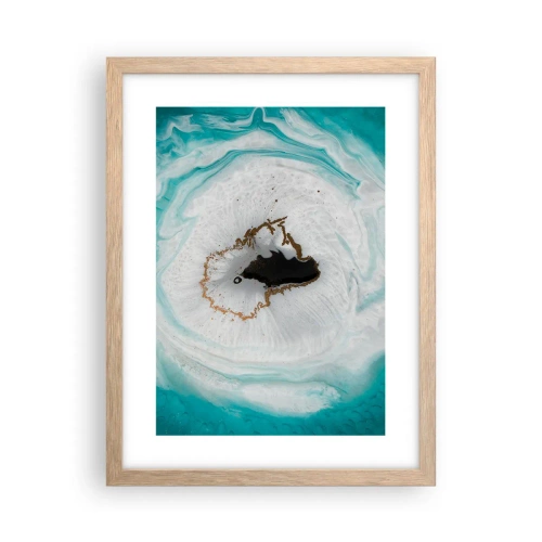 Affisch i ram av ljusek - Att tränga in - 30x40 cm