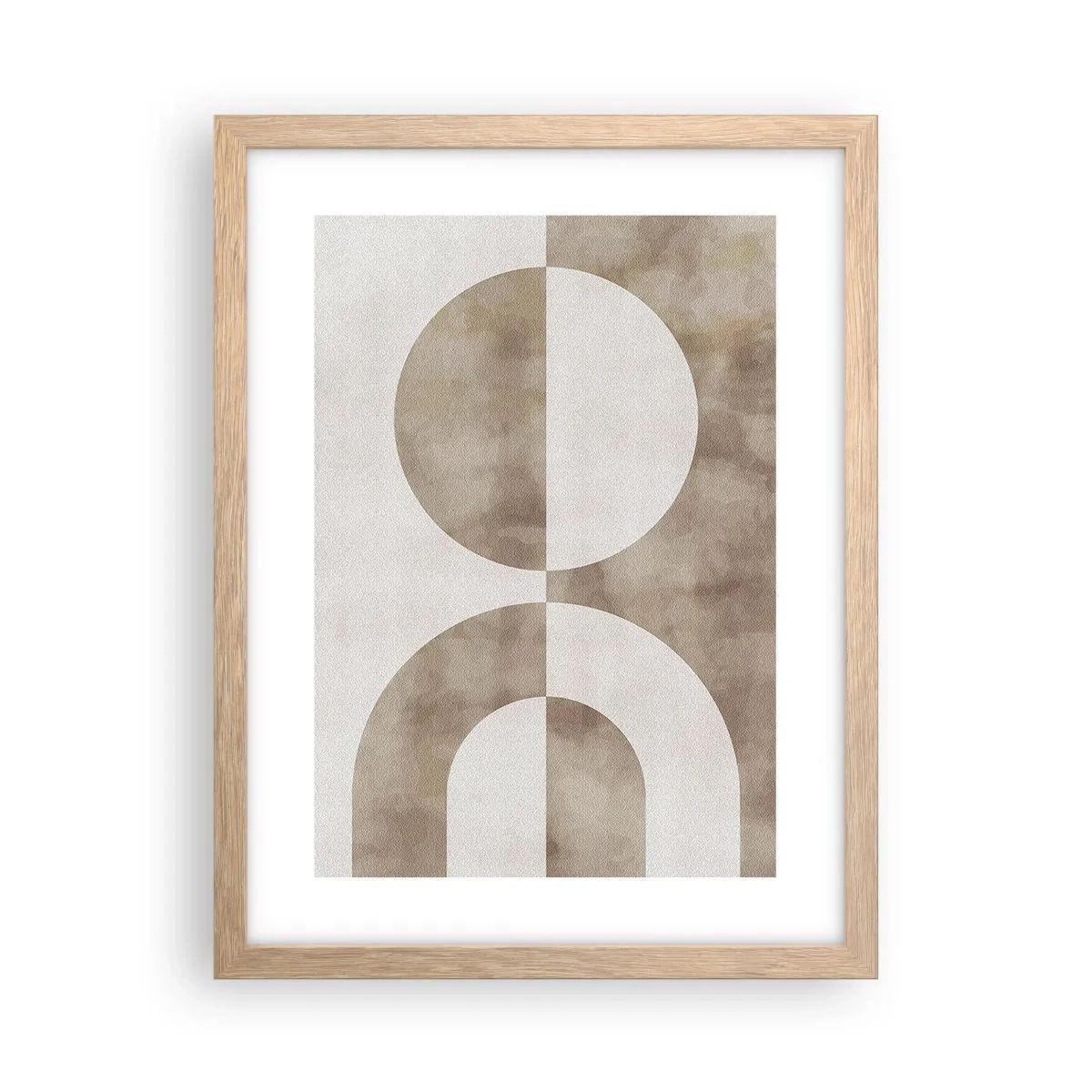 Affisch i ram av ljusek - Likheter och skillnader - 30x40 cm