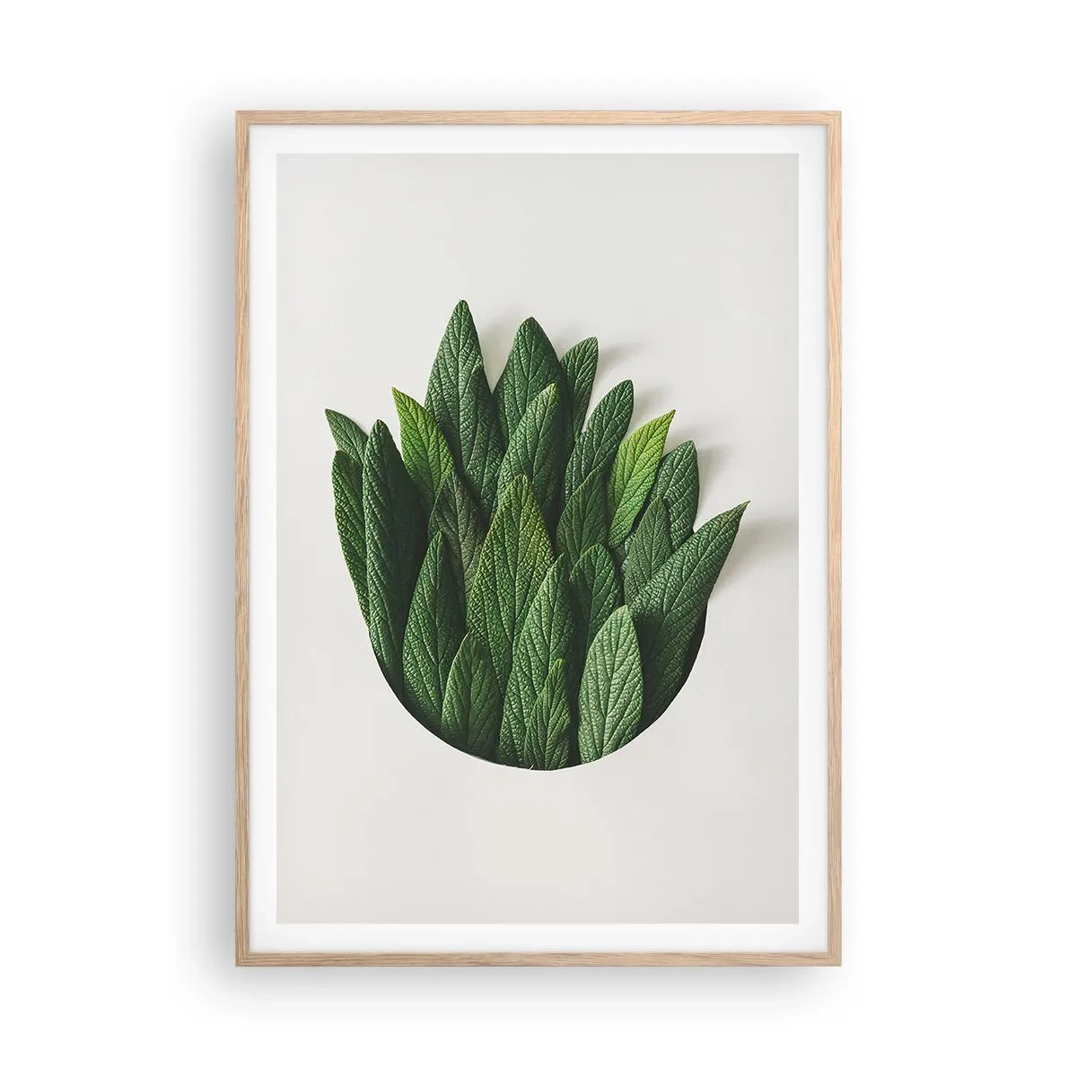 Affisch i ram av ljusek - Ostoppbar nyfikenhet - 70x100 cm