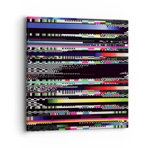 Canvastavla - Bild på duk - Verklighetens kontrollbild - 40x40 cm