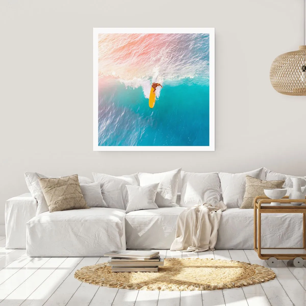 Affisch - Havsryttare - 60x60 cm