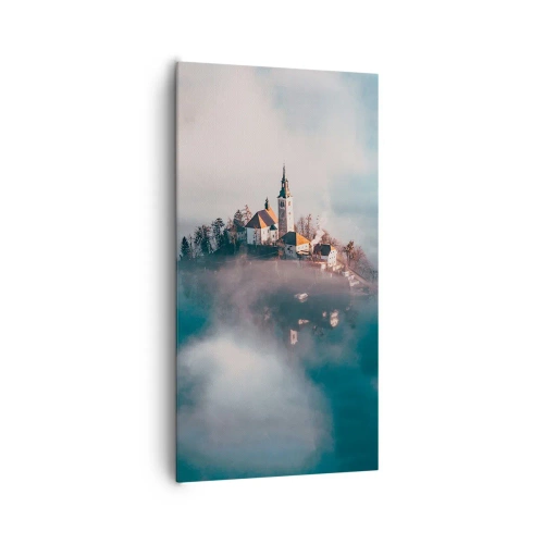 Canvastavla - Bild på duk - Drömö - 65x120 cm