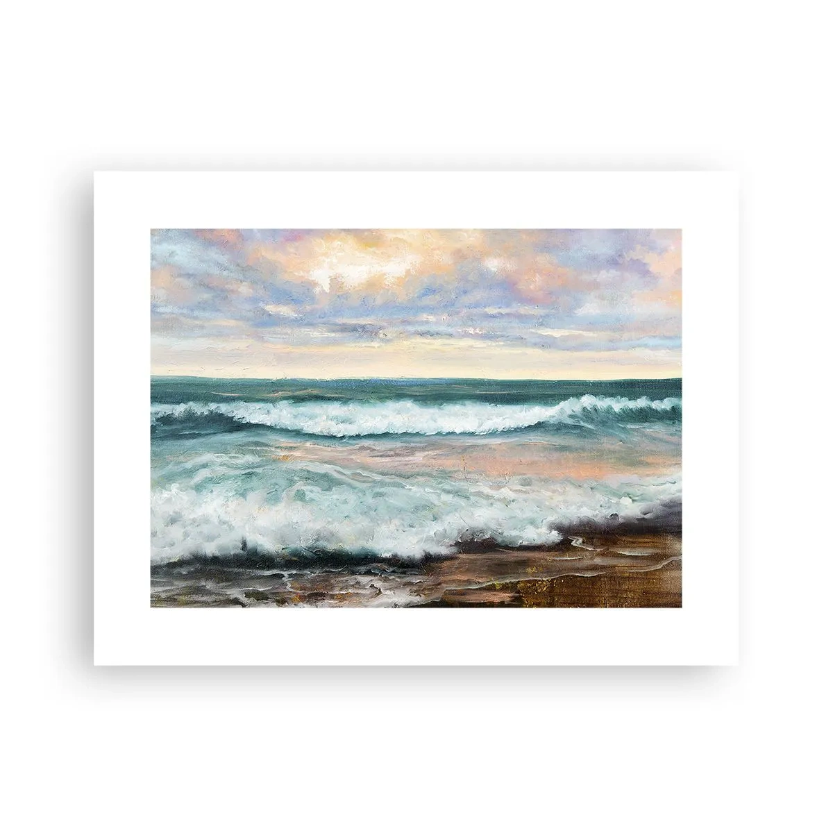 Affisch - Här kan du släta ut din själ - 40x30 cm