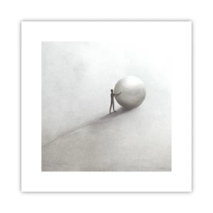 Affisch - Livets spel - 30x30 cm