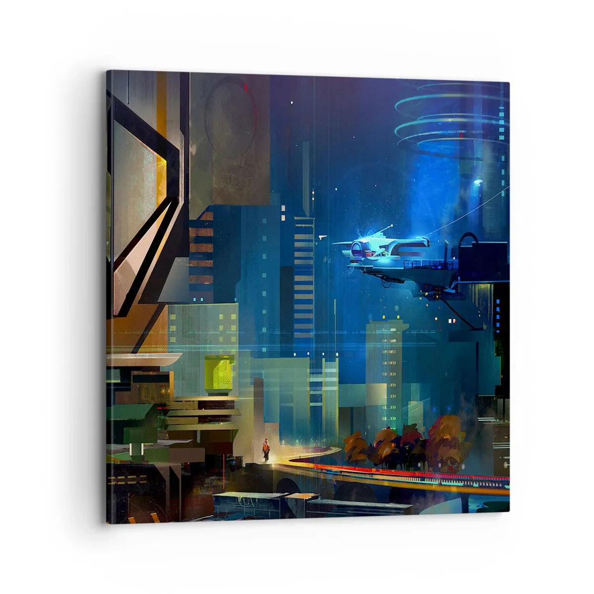 Canvastavla - Bild på duk - Inom snar framtid - 70x70 cm