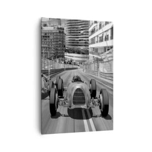 Canvastavla - Bild på duk - För länge sedan i Monte Carlo - 70x100 cm