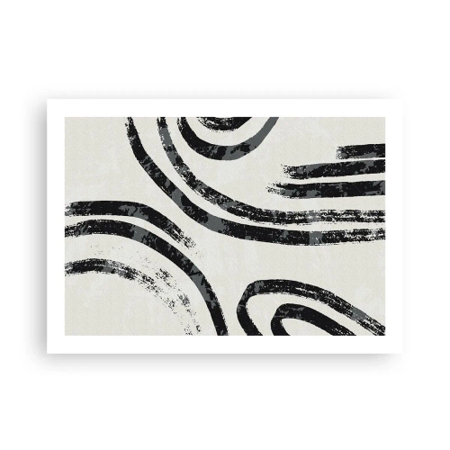 Affisch - Halvstoppad - 70x50 cm