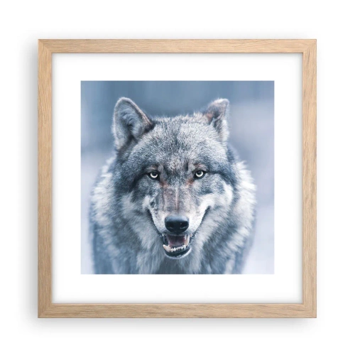 Affisch i ram av ljusek - Tar du utmaningen? - 30x30 cm