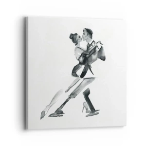 Canvastavla - Bild på duk - I en rytm - 30x30 cm