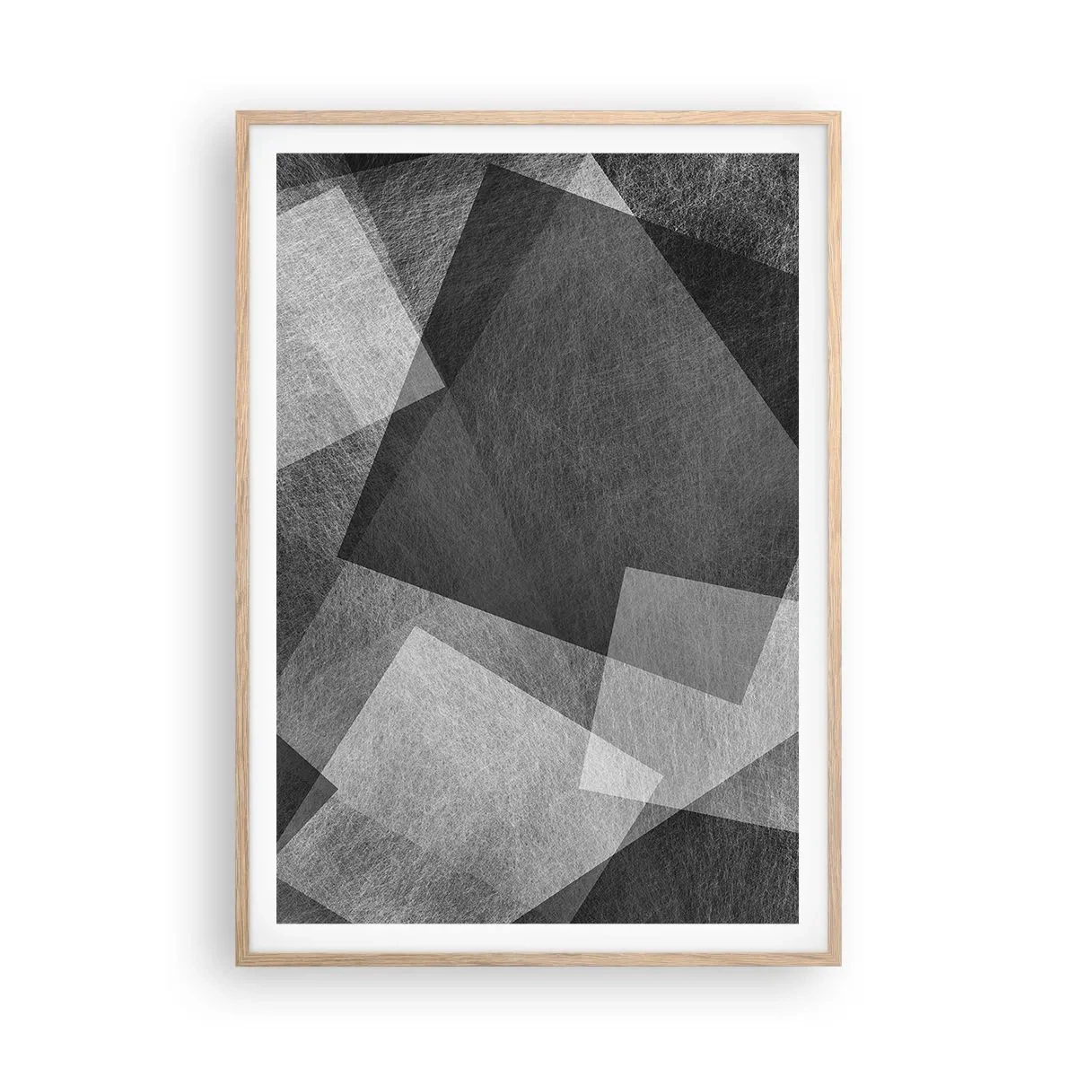 Affisch i ram av ljusek - Den eviga symbolen för hållbarhet och ordning - 70x100 cm