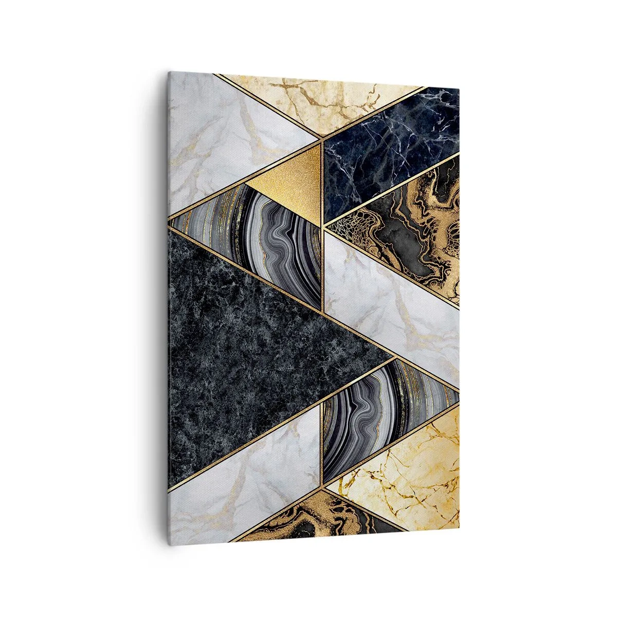 Canvastavla - Bild på duk - Sten vid sten - 70x100 cm