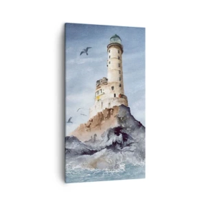 Canvastavla - Bild på duk - Oövervinnelig - 45x80 cm