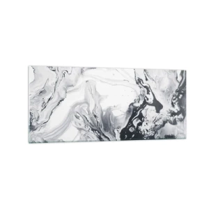 Glastavla - Bild på glas - Jordens inre - 120x50 cm