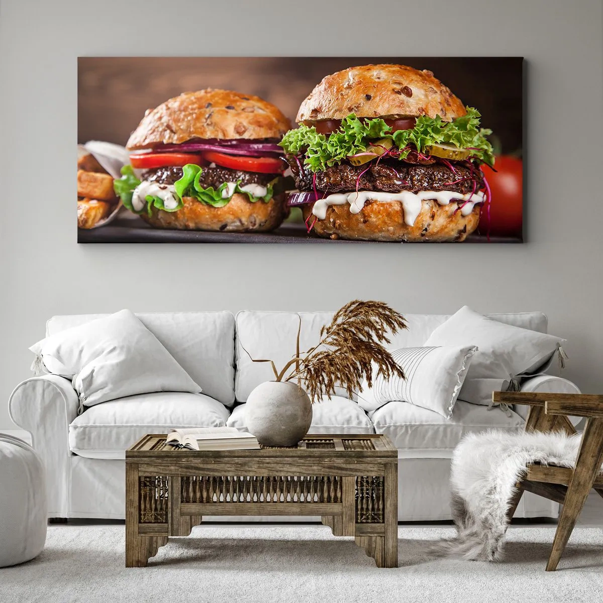 Canvastavla - Bild på duk - American dream - 100x40 cm