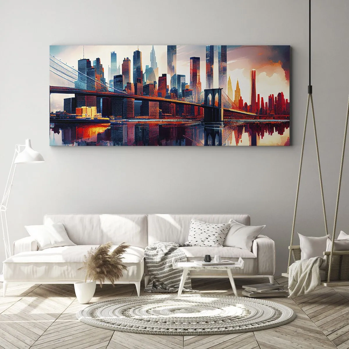 Canvastavla - Bild på duk - Fenomenala New York - 100x40 cm