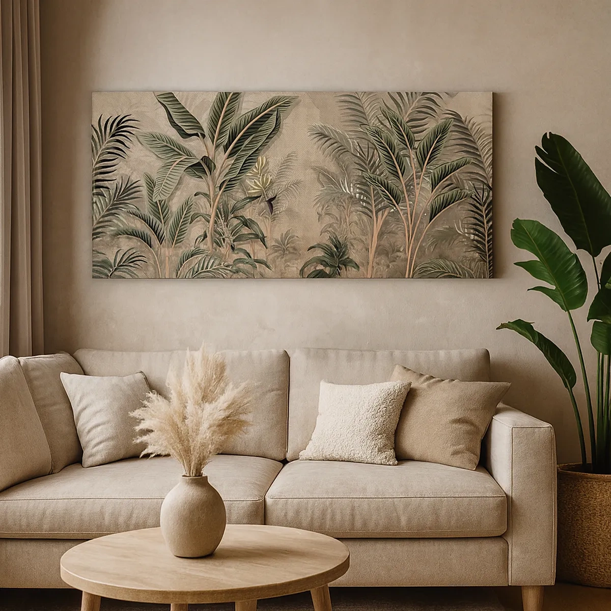 Canvastavla - Bild på duk - Bild i kolonial stil - 30x30 cm