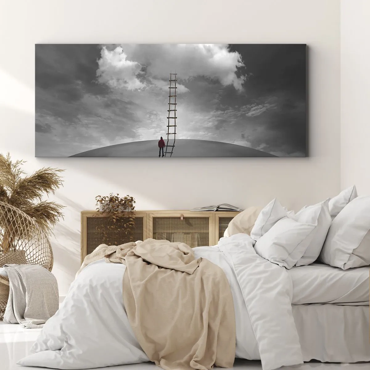 Canvastavla - Bild på duk - Allt är möjligt - 90x30 cm