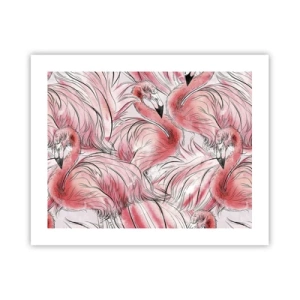 Affisch - Fåglarnas corps de ballet - 50x40 cm