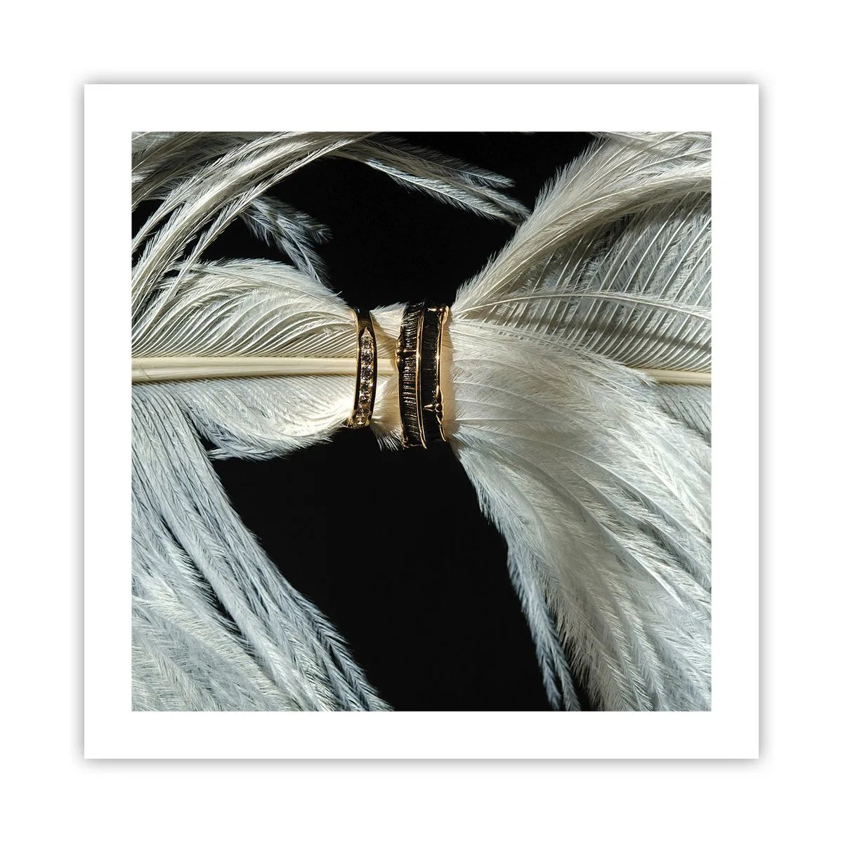 Affisch - ...och jag lämnar inte dig… - 50x50 cm