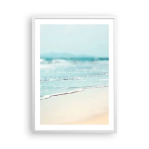 Affisch i vit ram - Värme och brus - 50x70 cm