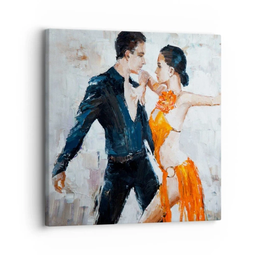 Canvastavla - Bild på duk - Dirty dancing - 30x30 cm