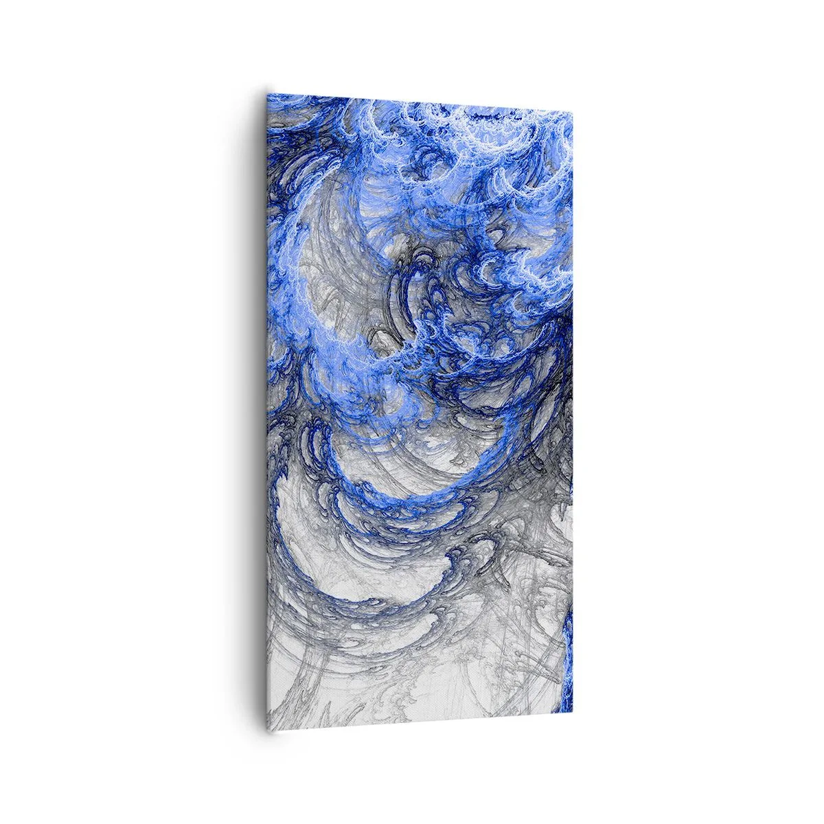 Canvastavla - Bild på duk - Vågens födsel - 65x120 cm