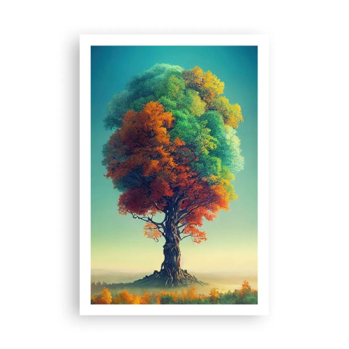 Affisch - Eken - naturens fader - 61x91 cm