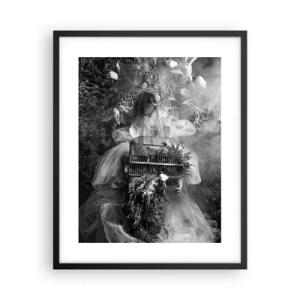 Affisch i svart ram - Bara Moder - Natur - 40x50 cm