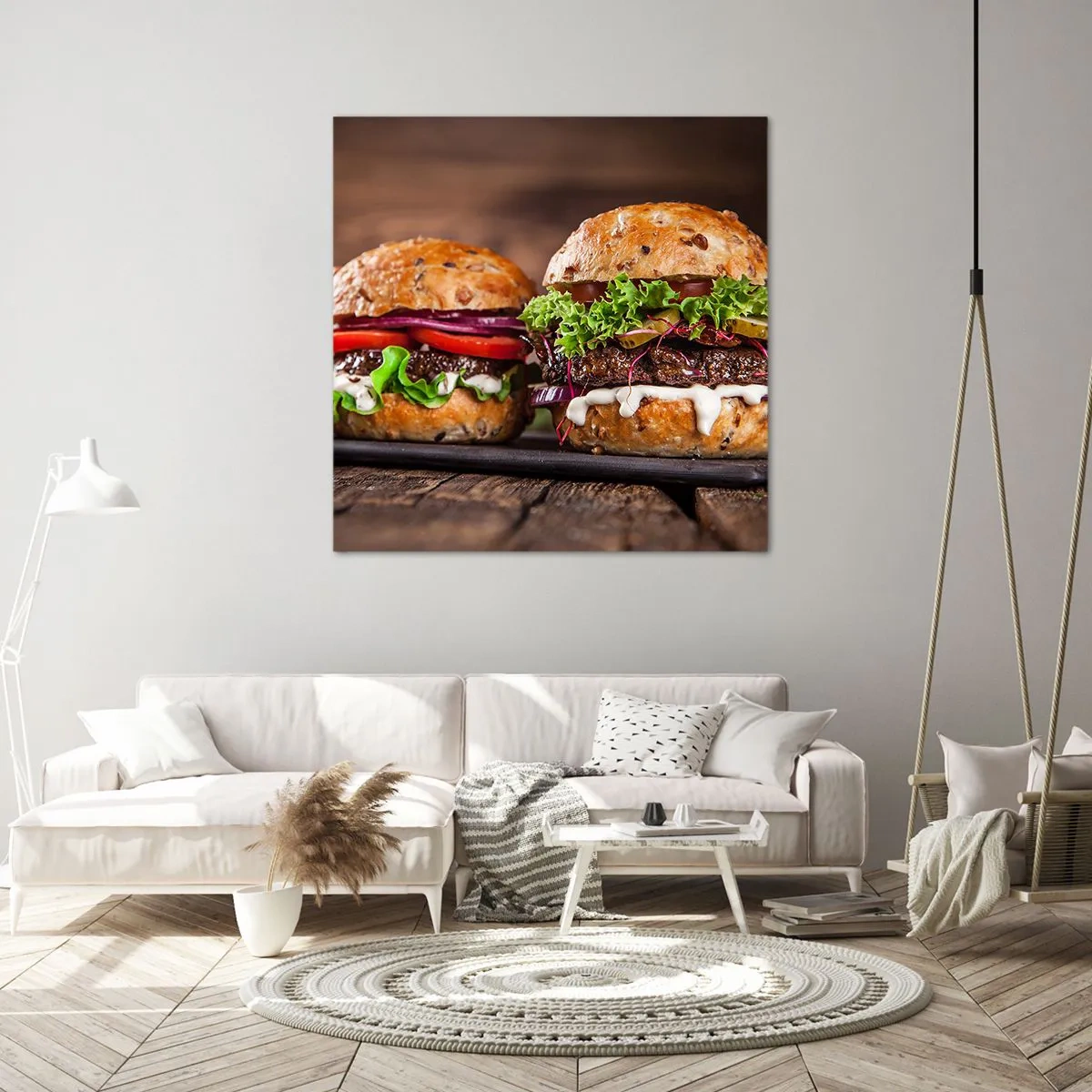 Canvastavla - Bild på duk - American dream - 40x40 cm