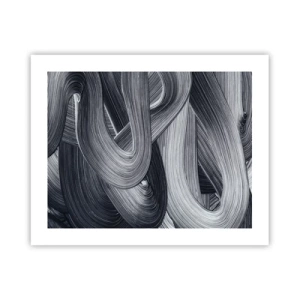 Affisch - Verklighetens flythet - 50x40 cm