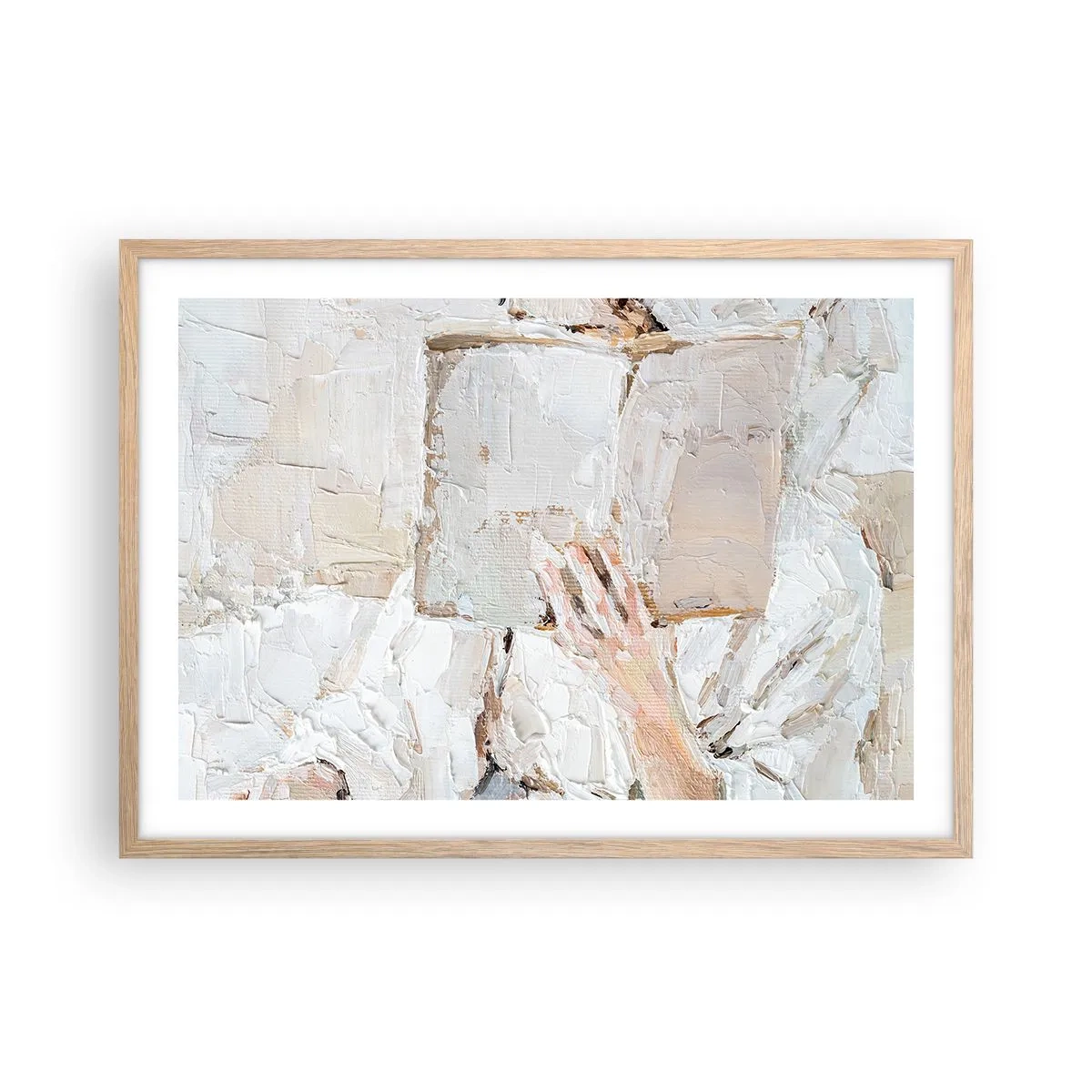 Affisch i ram av ljusek - I en annan värld - 70x50 cm